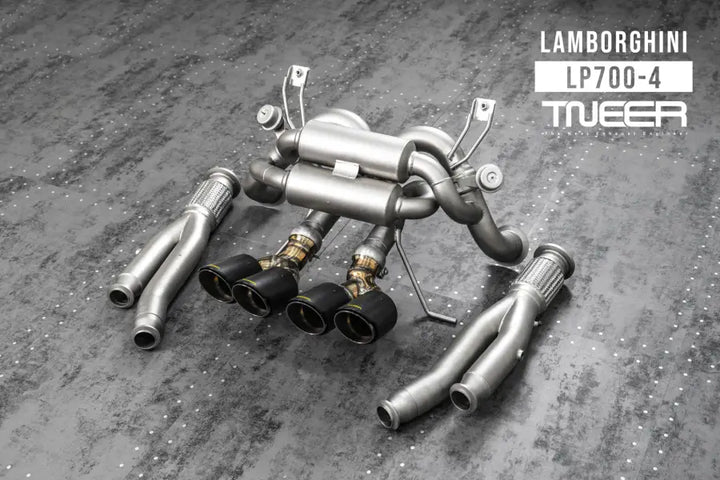 TNEER LAMBORGHINI AVENTADOR LP700-4 EXHAUST SYSTEM
