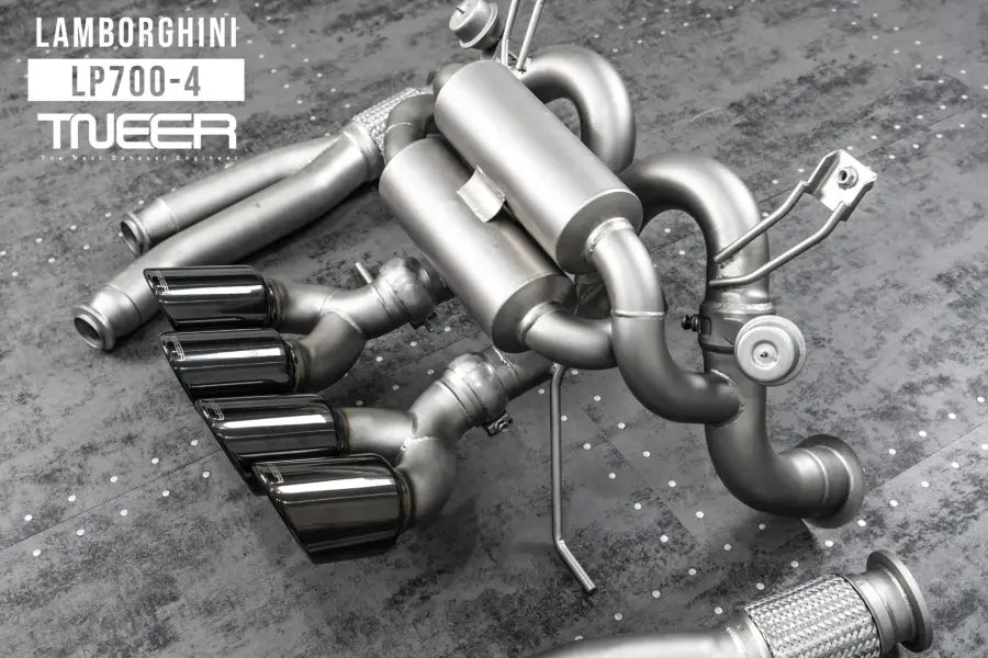 TNEER LAMBORGHINI AVENTADOR LP700-4 EXHAUST SYSTEM