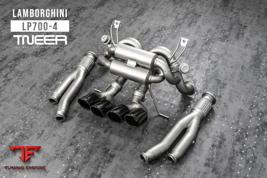 TNEER LAMBORGHINI AVENTADOR LP700-4 EXHAUST SYSTEM