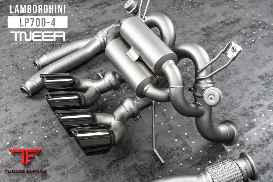 TNEER LAMBORGHINI AVENTADOR LP700-4 EXHAUST SYSTEM