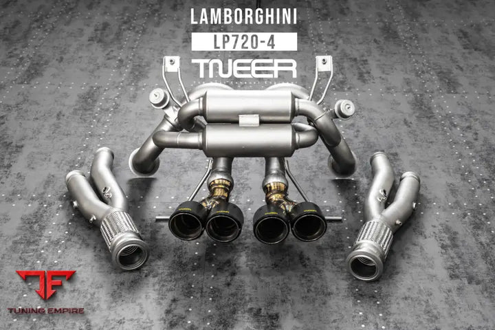 TNEER LAMBORGHINI AVENTADOR LP720-4 EXHAUST SYSTEM