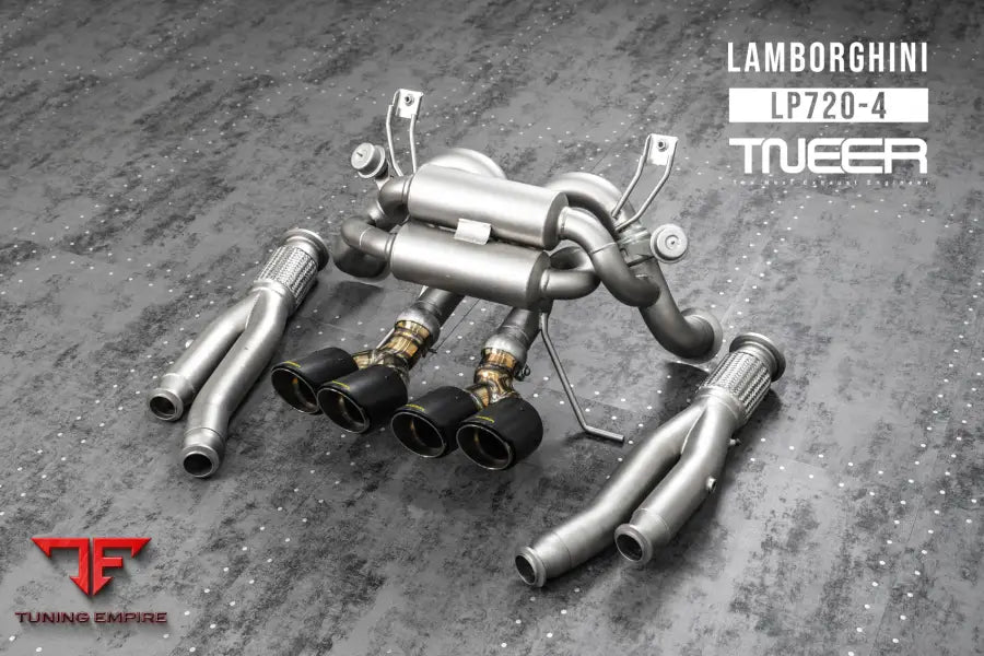 TNEER LAMBORGHINI AVENTADOR LP720-4 EXHAUST SYSTEM