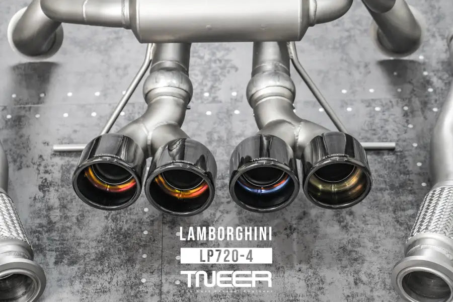 TNEER LAMBORGHINI AVENTADOR LP720-4 EXHAUST SYSTEM