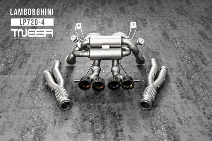TNEER LAMBORGHINI AVENTADOR LP720-4 EXHAUST SYSTEM