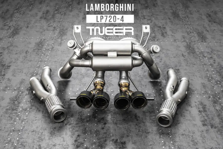 TNEER LAMBORGHINI AVENTADOR LP720-4 EXHAUST SYSTEM
