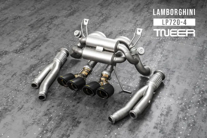 TNEER LAMBORGHINI AVENTADOR LP720-4 EXHAUST SYSTEM