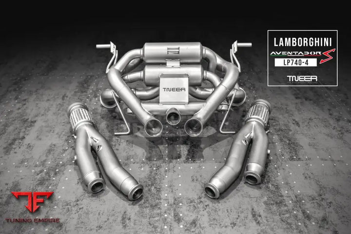 TNEER LAMBORGHINI AVENTADOR LP740-4 EXHAUST SYSTEM