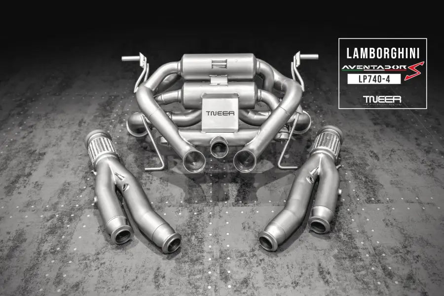 TNEER LAMBORGHINI AVENTADOR LP740-4 EXHAUST SYSTEM
