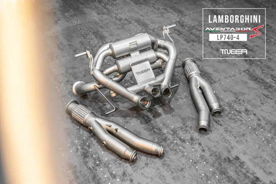 TNEER LAMBORGHINI AVENTADOR LP740-4 EXHAUST SYSTEM