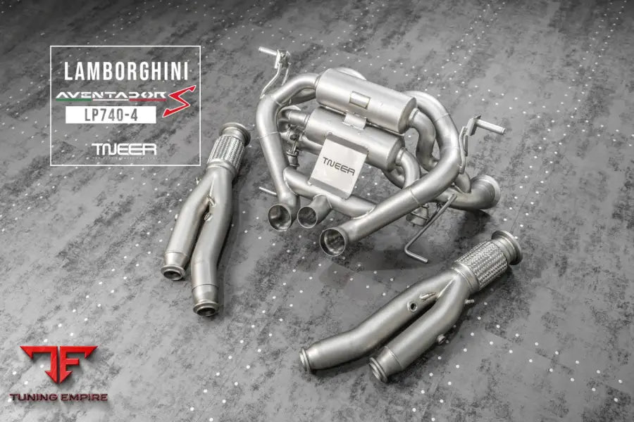 TNEER LAMBORGHINI AVENTADOR LP740-4 EXHAUST SYSTEM