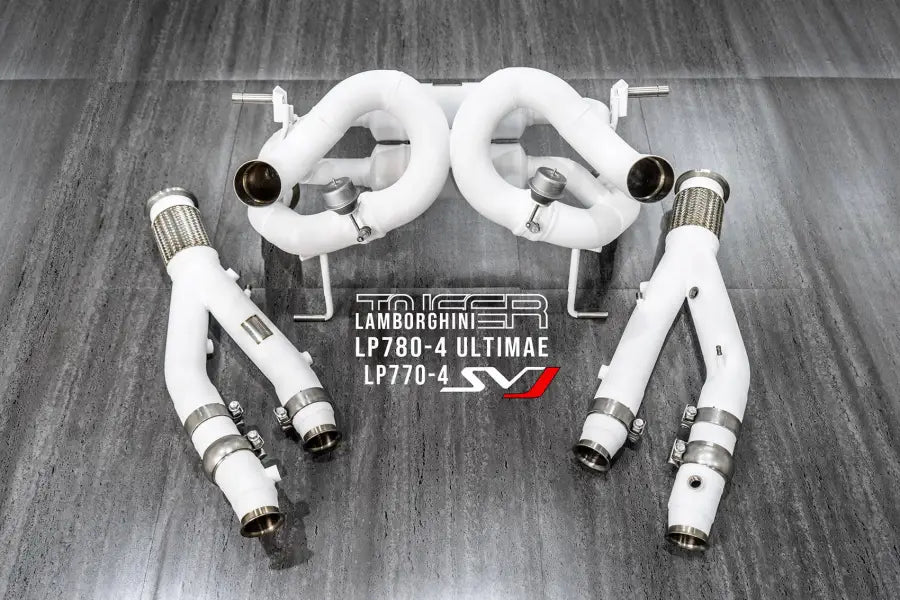 TNEER LAMBORGHINI AVENTADOR LP770-4 SVJ CERAMIC COATED EXHAUST SYSTEM