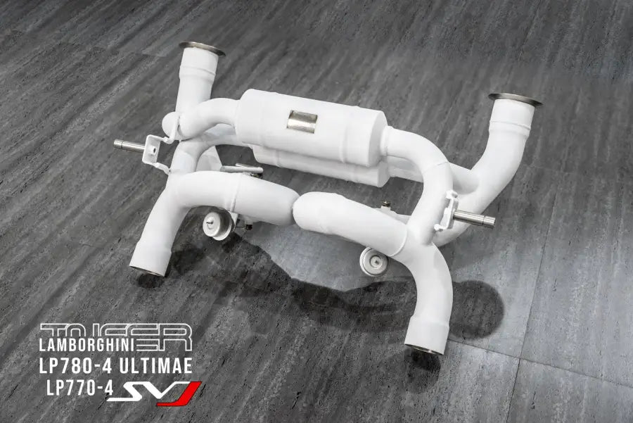 TNEER LAMBORGHINI AVENTADOR LP770-4 SVJ CERAMIC COATED EXHAUST SYSTEM