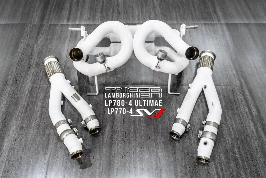 TNEER LAMBORGHINI AVENTADOR LP770-4 SVJ CERAMIC COATED EXHAUST SYSTEM
