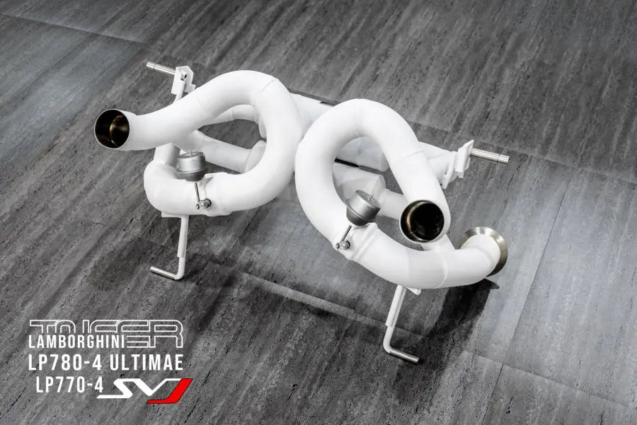 TNEER LAMBORGHINI AVENTADOR LP770-4 SVJ CERAMIC COATED EXHAUST SYSTEM