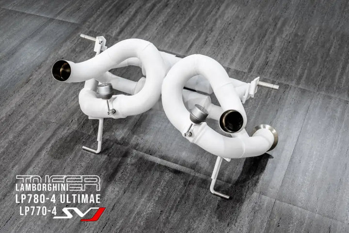 TNEER LAMBORGHINI AVENTADOR LP770-4 SVJ CERAMIC COATED EXHAUST SYSTEM