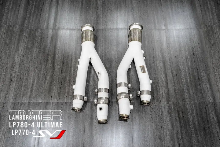 TNEER LAMBORGHINI AVENTADOR LP780-4 ULTIMATE CERAMIC COATED EXHAUST SYSTEM