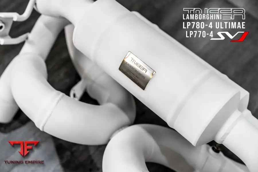 TNEER LAMBORGHINI AVENTADOR LP780-4 ULTIMATE CERAMIC COATED EXHAUST SYSTEM