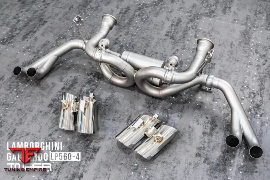 TNEER Lamborghini Gallardo LP560-4 exhaust system