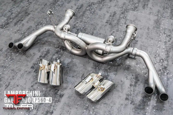 TNEER Lamborghini Gallardo LP560-4 exhaust system