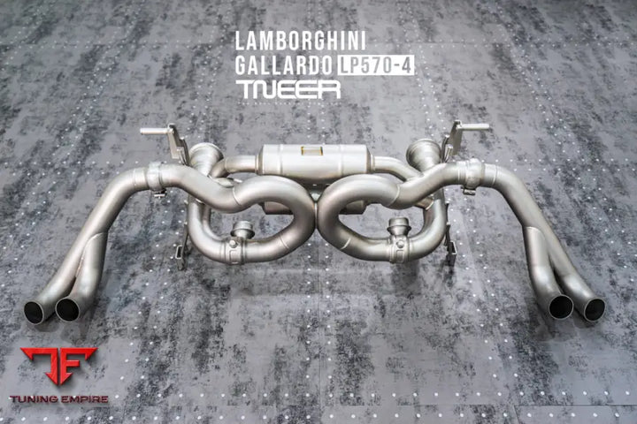 TNEER Lamborghini Gallardo LP570-4 exhaust system