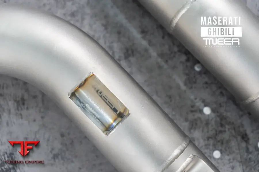 TNEER MASERATI GHIBILI S EXHAUST SYSTEM