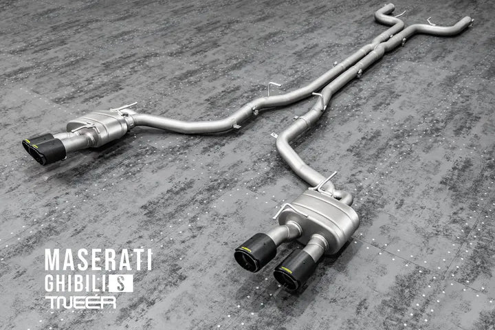 TNEER MASERATI GHIBILI S EXHAUST SYSTEM