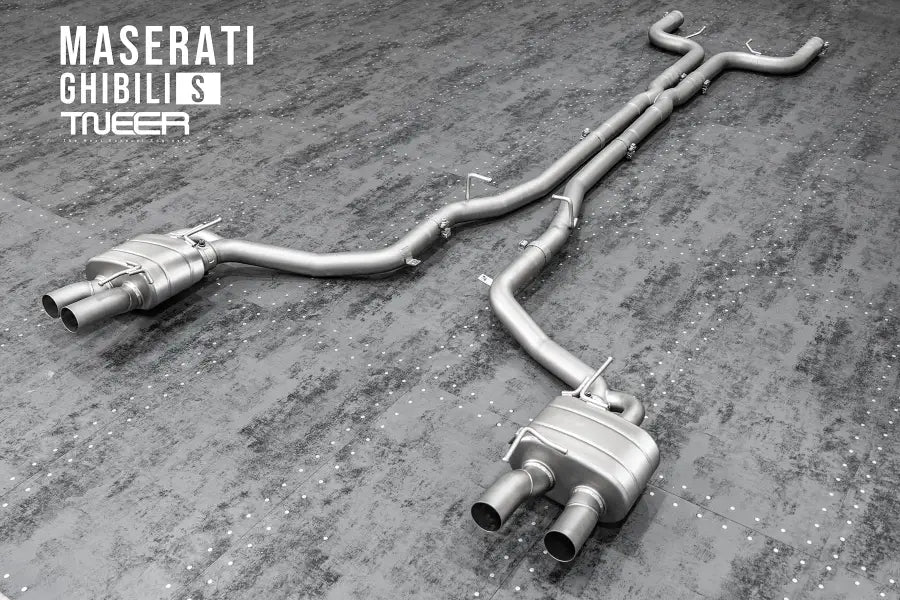 TNEER MASERATI GHIBILI S EXHAUST SYSTEM