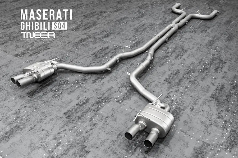 TNEER MASERATI GHIBILI SQ4 EXHAUST SYSTEM
