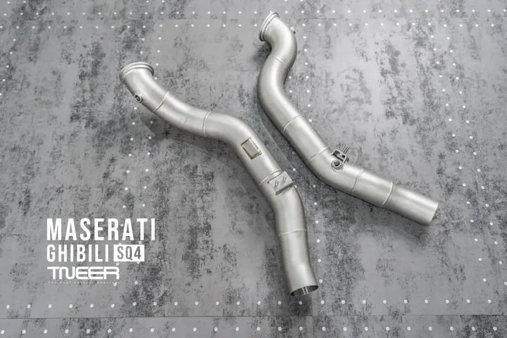 TNEER MASERATI GHIBILI SQ4 EXHAUST SYSTEM