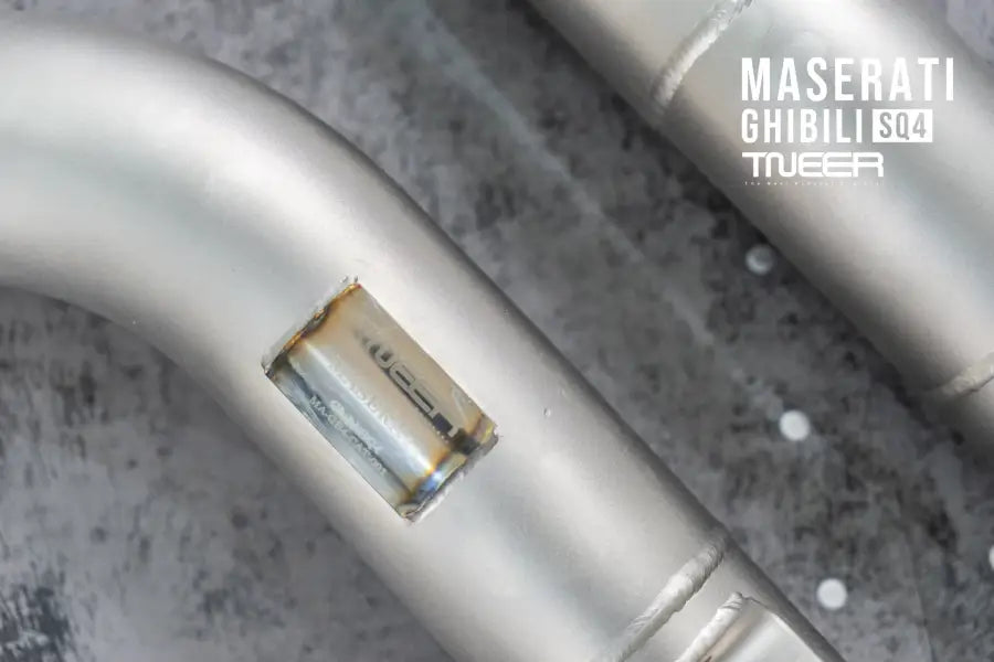 TNEER MASERATI GHIBILI SQ4 EXHAUST SYSTEM