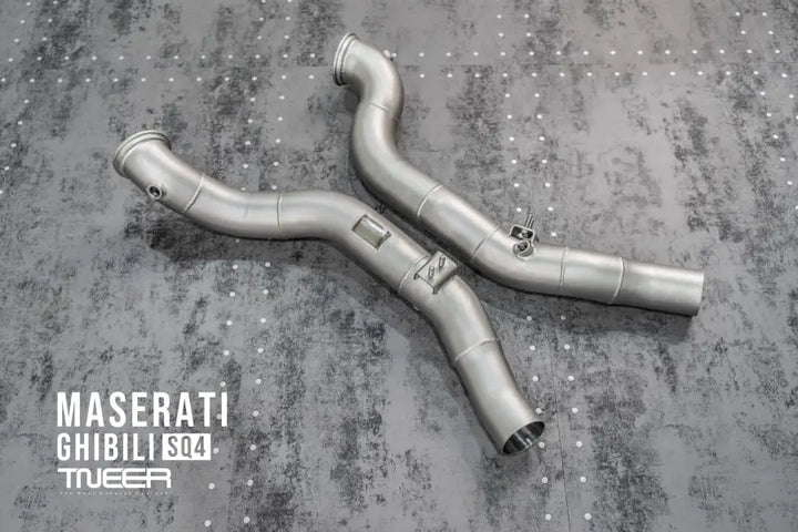 TNEER MASERATI GHIBILI SQ4 EXHAUST SYSTEM
