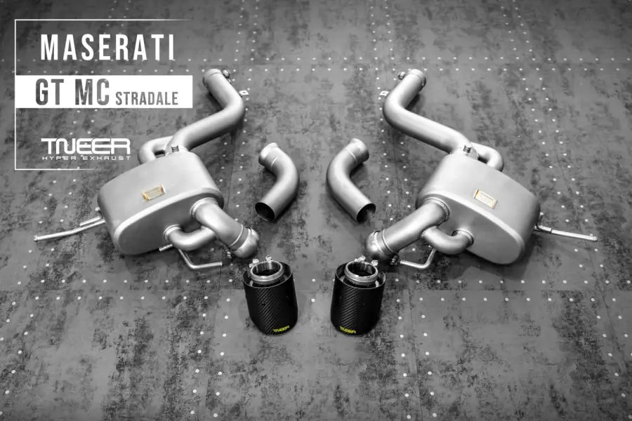 TNEER MASERATI GRAN TURISMO MC STRADALE EXHAUST SYSTEM