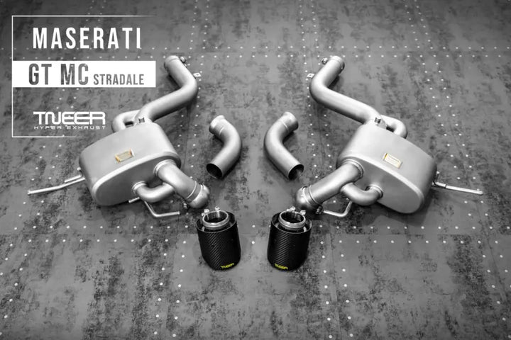 TNEER MASERATI GRAN TURISMO MC STRADALE EXHAUST SYSTEM