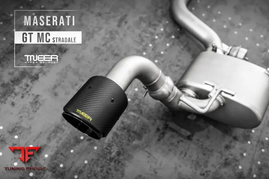 TNEER MASERATI GRAN TURISMO MC STRADALE EXHAUST SYSTEM