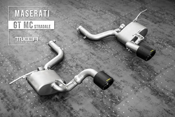 TNEER MASERATI GRAN TURISMO MC STRADALE EXHAUST SYSTEM