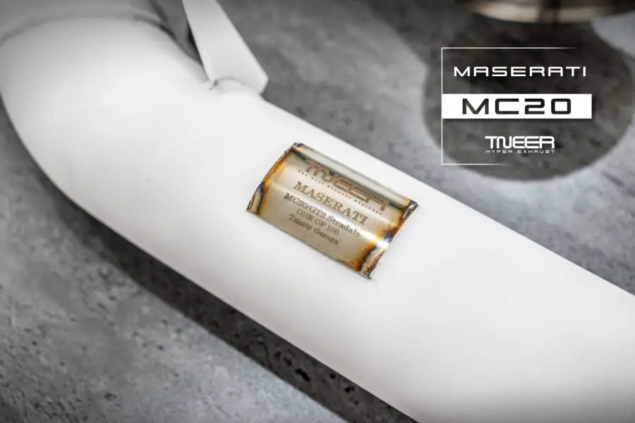 TNEER MASERATI MC20 EXHAUST SYSTEM