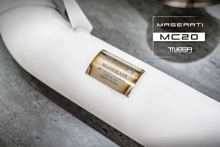 TNEER MASERATI MC20 EXHAUST SYSTEM