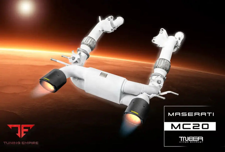 TNEER MASERATI MC20 EXHAUST SYSTEM