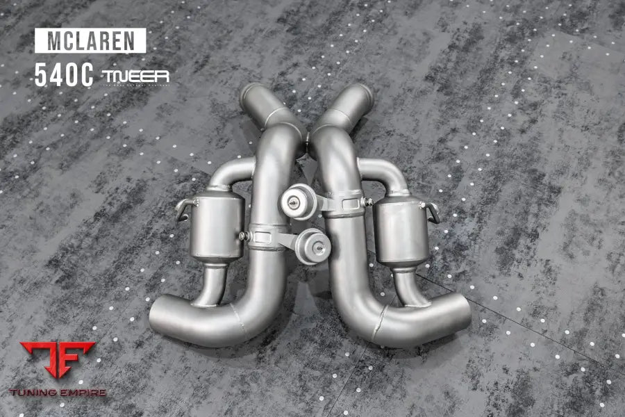 TNEER McLaren 540C EXHAUST SYSTEM