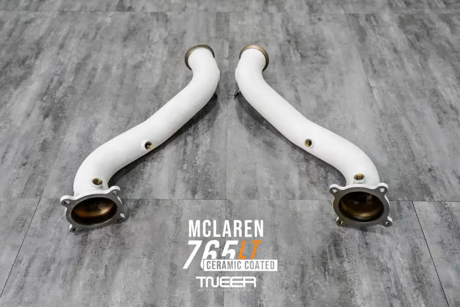 TNEER McLaren 765LT CERAMIC COATED DOWNPIPE