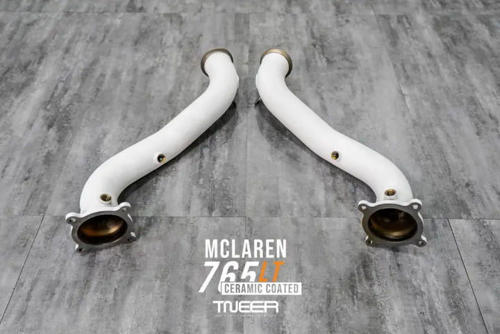 TNEER McLaren 765LT CERAMIC COATED DOWNPIPE