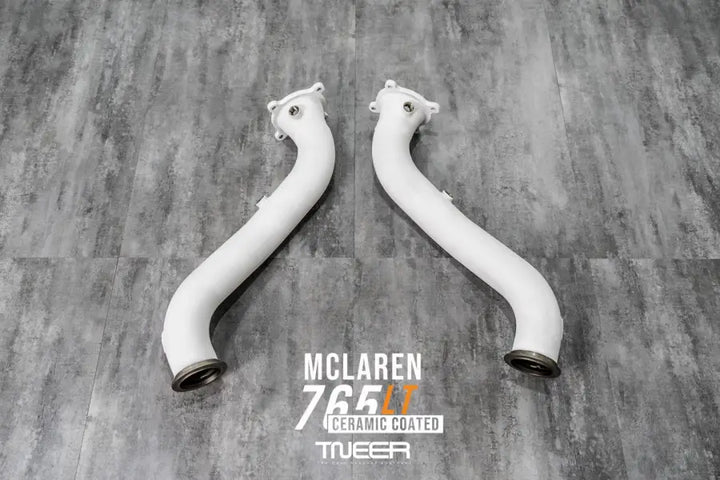 TNEER McLaren 765LT CERAMIC COATED DOWNPIPE