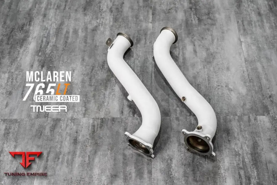 TNEER McLaren 765LT CERAMIC COATED DOWNPIPE