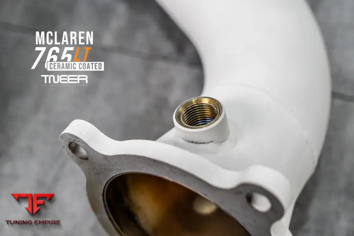 TNEER McLaren 765LT CERAMIC COATED DOWNPIPE