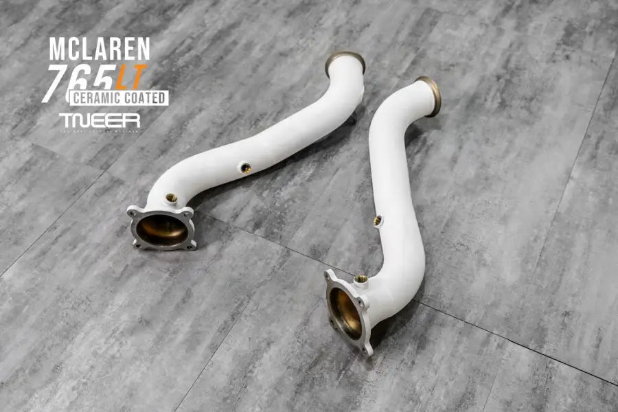 TNEER McLaren 765LT CERAMIC COATED DOWNPIPE