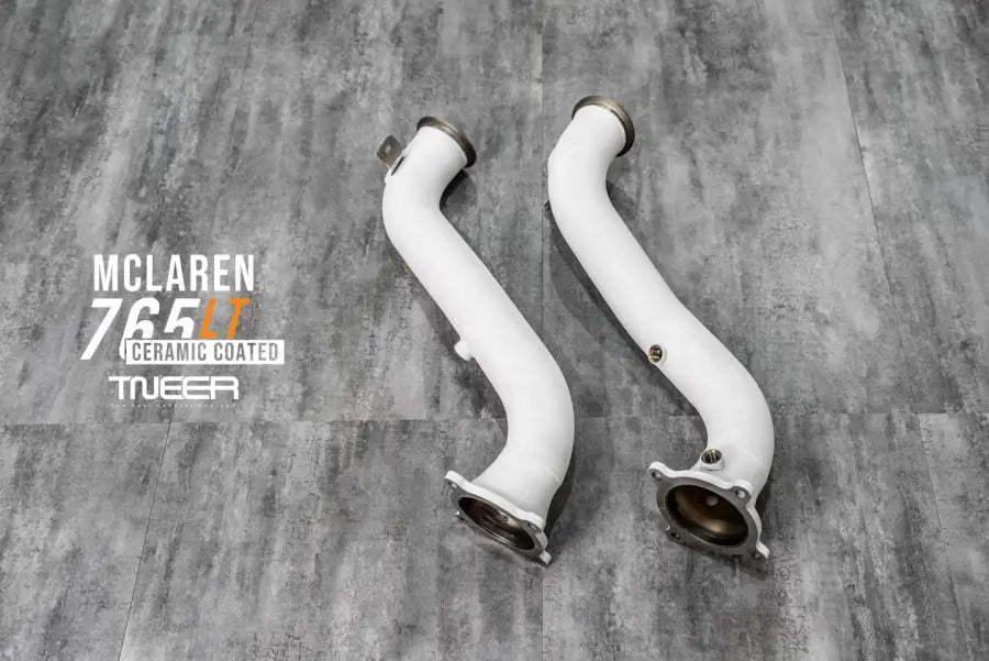 TNEER McLaren 765LT CERAMIC COATED DOWNPIPE