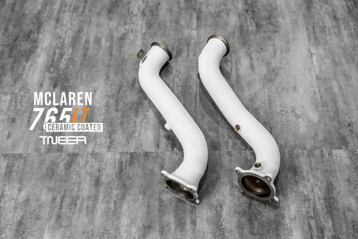 TNEER McLaren 765LT CERAMIC COATED DOWNPIPE
