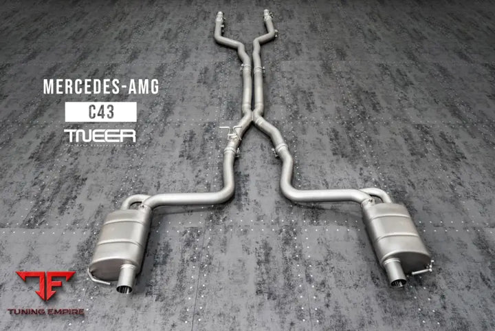 TNEER AMG C43 tailpipes