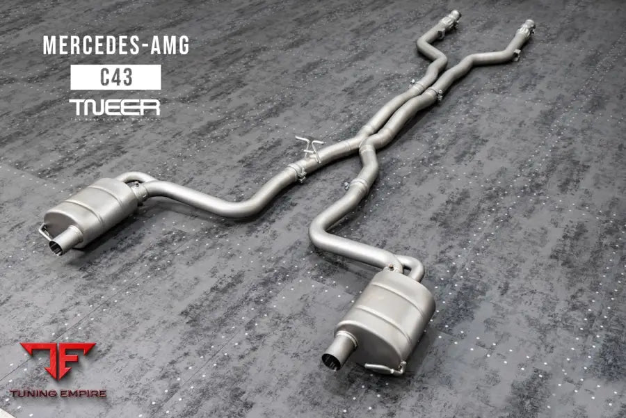 TNEER Mercedes-AMG C43 W205 exhaust system