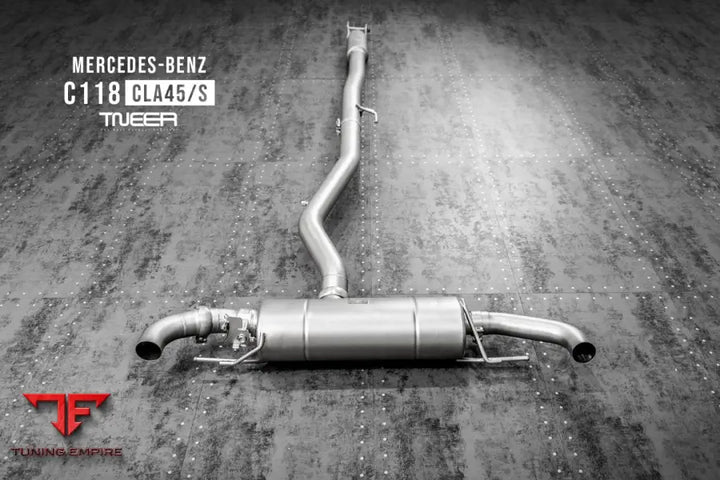 TNEER AMG CLA45 S tailpipes